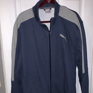 Puma fleece track jacket
